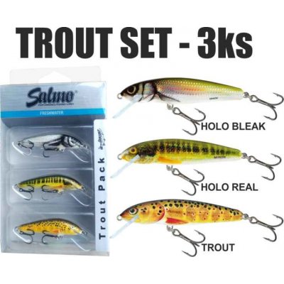 Salmo Trout Pack 5 cm 3 ks – Hledejceny.cz