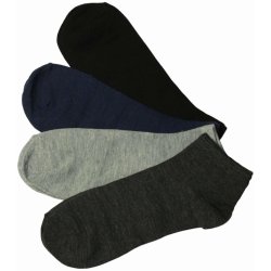 Levné pánské ponožky bavlna GM-404B 3 páry vícebarevná