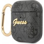 Guess 4G Script PC/PU Pouzdro pro Apple AirPods 1/2 GUA24GSMK – Zboží Živě