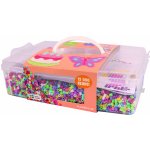 PLAYBOX Zažehlovací korálky v plastovém kufříku Happy mix + destička a předlohy 12000ks – Hledejceny.cz