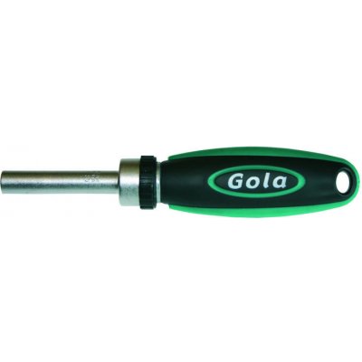 GOLA Ráčnový šroubovák na bity 1/4'' 102500