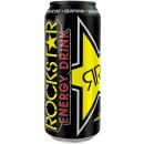 Rockstar energy černá+žlutá 500 ml