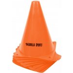 Gorilla Sports Kužely 17 cm, 10 ks, oranžová – Zboží Dáma