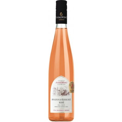 Annovino Lednice Svatovavřinecké rosé zemské 2022 10,5% 0,75 l (holá láhev) – Hledejceny.cz