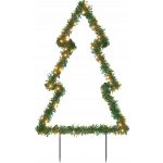 zahrada-XL Vánoční světelná dekorace s hroty Stromek 115 LED diod 90 cm – Hledejceny.cz
