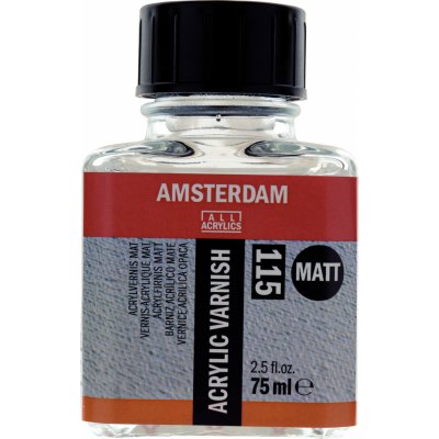 Lak matný pro akrylové bavy 75ml Amsterdam – Hledejceny.cz