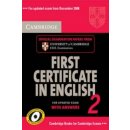 Cambridge First Certificate in English 2 - Self-study Pack -