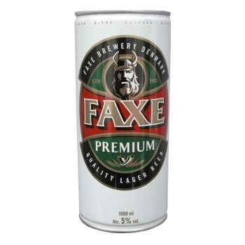 Faxe Premium 5% 1 l (plech)