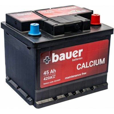Bauer Calcium 12V 45Ah 420A BA4509 – Zboží Mobilmania