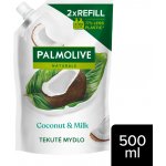 Palmolive Naturals Coconut & Milk tekuté mýdlo náhradní náplň 500 ml – Zboží Dáma