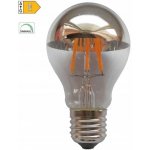 ACA Lighting LED FILAMENT E27 DIM A60 stříbrná 8W 2700K 230V 900lm RA80 – Hledejceny.cz