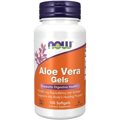 NOW Foods Aloe Vera Gels 100 softgel kapslí – Hledejceny.cz