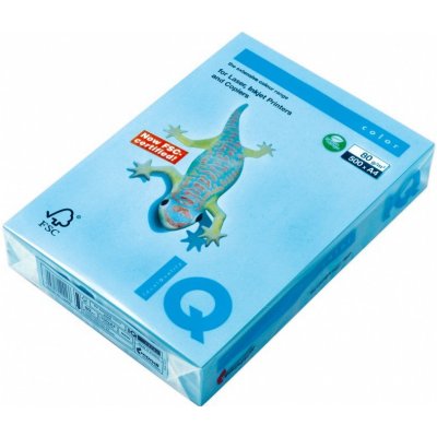 Barevné papíry IQ Color MB30 A4 80 g středně modrá 500 lst. – Zboží Dáma