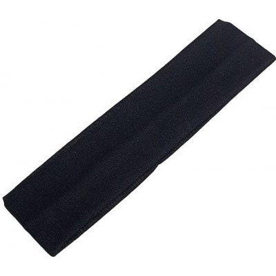 Látková elastická čelenka - černá - 4cm – Zboží Dáma
