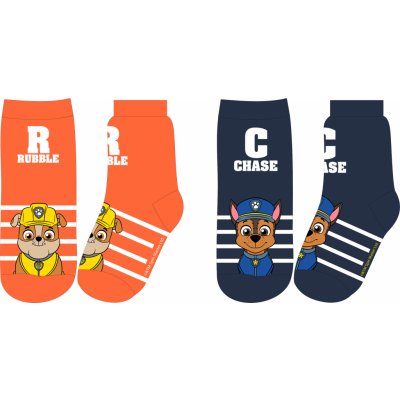 Paw Patrol Tlapková patrola Chlapecké ponožky oranžová černá Mix barev – Sleviste.cz