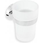 Držák kartáčků a pasty sklo Novatorre 11 chrom 0106,0 – Zboží Dáma