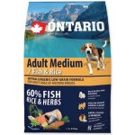 Ontario Adult Medium 7 Fish & Rice 2,25 kg – Hledejceny.cz