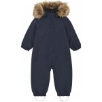 COLOR KIDS Coverall W Fake Fur Total Eclipse Modrá – Zboží Dáma