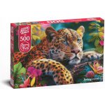 Cherry Pazzi Ležící Leopard 500 dílků – Hledejceny.cz