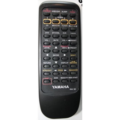 Dálkový ovladač Emerx Yamaha RAV28 RAV34 RX-V365 RX-V463 – Hledejceny.cz