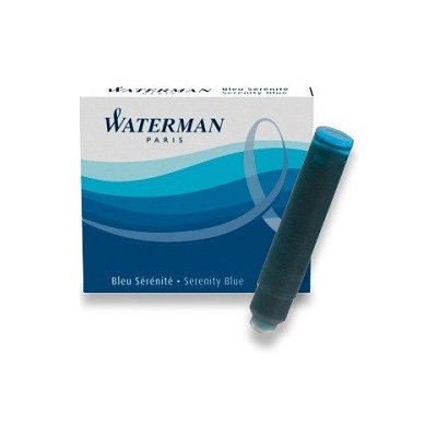 Waterman 297803241 inkoustové bombičky krátké modré – Zboží Živě