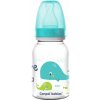 Láhev a nápitka Canpol babies láhev s potiskem Love & Sea tyrkysová 120 ml