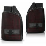 Zadní světla VW T5 03-09 zad.výklopné dveře - kouřové/červené LED BAR – Hledejceny.cz