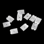 Koncovky na kostice 8mm bílé, černé Barva: bílá – Zboží Dáma