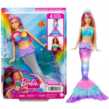 Barbie Blikající mořská panna Blondýnka