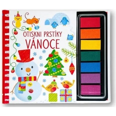 Otiskni prstíky Vánoce Fiona Watt – Zboží Dáma