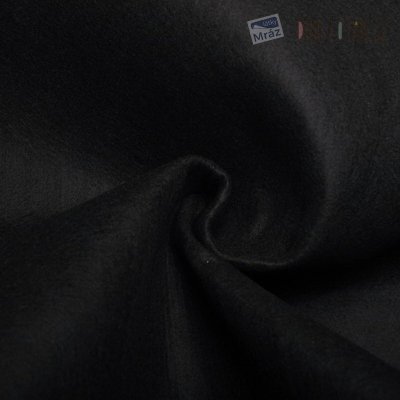 Filc černý 3 mm - šíře 100 cm – Zboží Dáma