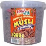 BonaVita zapékané křupavé müsli s čokoládou 2 kg – Zbozi.Blesk.cz