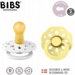 Bibs Boheme přírodní kaučuk 2ks vanilla dark oak – Zboží Dáma