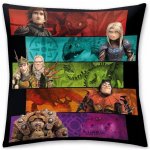 Halantex Polštář Jak vycvičit draka 0055 40x40 – Sleviste.cz