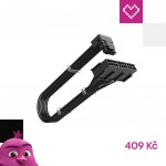 AKASA G-Nexus PX24, 16-pin na 3x 8-pin, 12VHPWR Adaptér, 30cm, 90° AK-CBPW31-30BK – Sleviste.cz