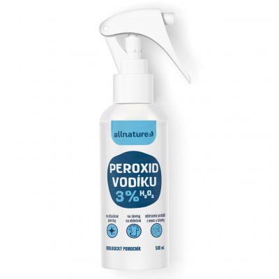 ALLNATURE Peroxid vodíku 3 % 500 ml – Zboží Mobilmania