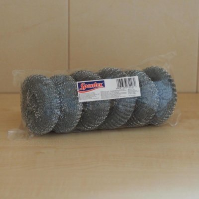 Spontex Kovová drátěnka 6 ks – Zboží Dáma