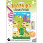 ARGUS Kreativní tvoření mozaika z barevných kamínků- dinosaurus 19350003 – Zboží Dáma
