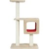 Odpočívadlo a škrabadlo pro kočky Zolux Škrábadlo CUBE 2 cat tree 95 cm