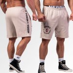 Nebbia Washed teplákové šortky LEGEND 786 light grey – Sleviste.cz