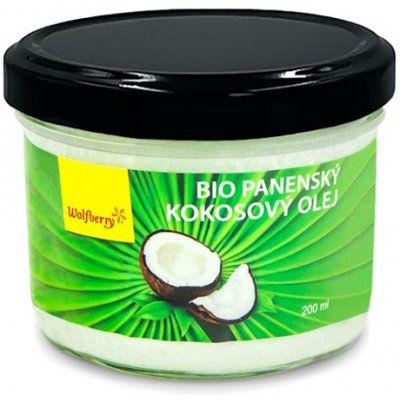 Wolfberry Bio Panenský kokosový olej 200 ml – Hledejceny.cz