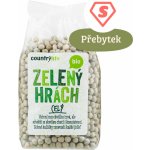 Country Life Bio Hrách zelený celý 0,5 kg