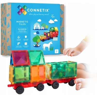 Connetix Rainbow Motion Pack 24 ks – Zboží Dáma