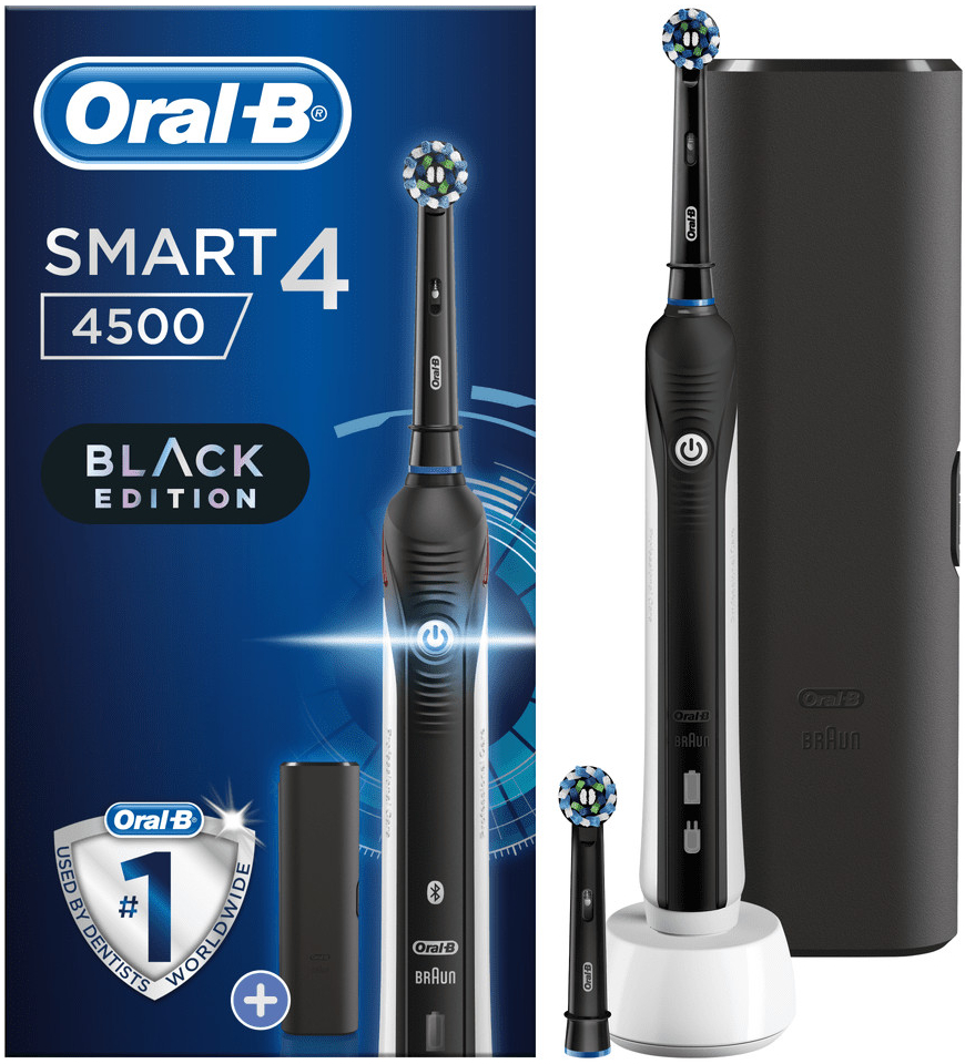 Oral-B Smart 4 4500 Black od 1 497 Kč - Heureka.cz
