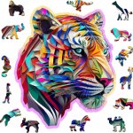 WOODEN CITY Dřevěné Barevný tygr EKO 150 dílků – Hledejceny.cz