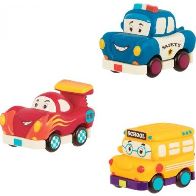 B-Toys Mini autíčka na setrvačník Mini Wheeee-ls! Školní bus 3 ks – Hledejceny.cz