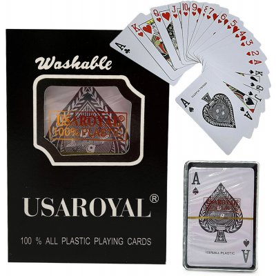 Verk Group Balíček pokerových karet s povrchovou úpravou 54 ks – Zbozi.Blesk.cz