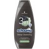 Šampon Schauma Men Charcoal & Clay 3 v 1 šampon 400 ml