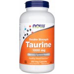 NOW Taurine Double strenght 1000 mg 250 kapslí – Hledejceny.cz