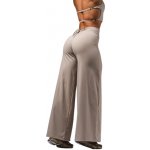 Nebbia Deni x Flared kalhoty s vysokým pasem 312 CREAM – Zboží Dáma